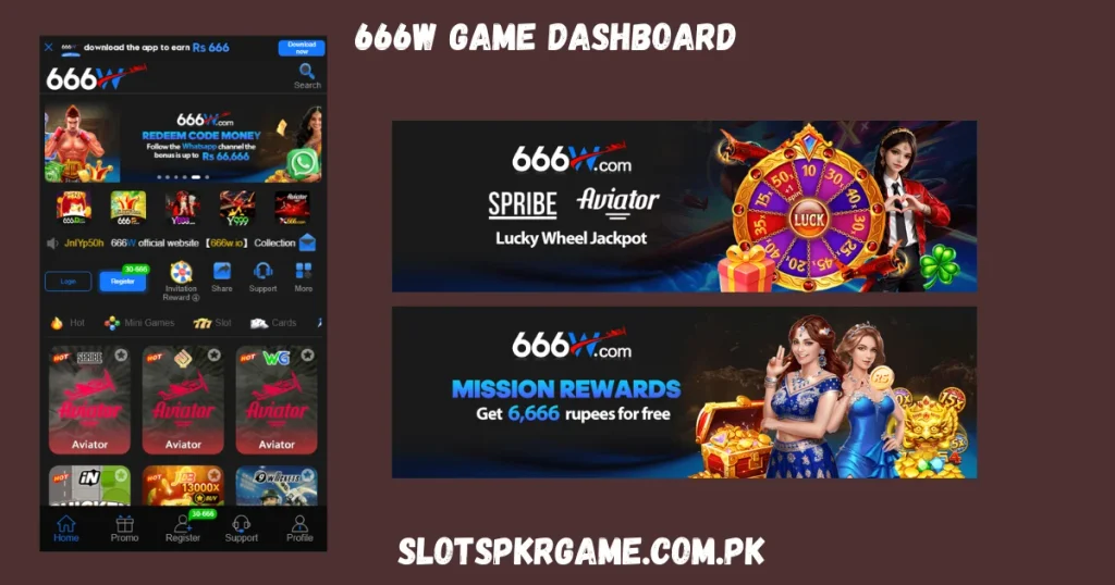 666W Game Dashboard